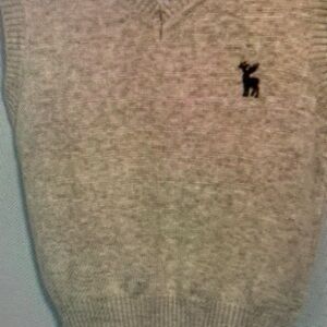 Kids Gray Knit Jacket